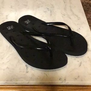 AF shower rubber flip flop thong sandals.